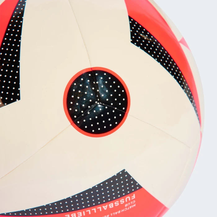 adidas UEFA EURO 2024 Fussballliebe Club Fußball white/solar red/black