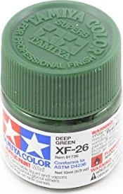 Tamiya Acrylic Paint XF-26 dark green, 10ml