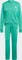 adidas Essentials 3-Streifen Trainingsanzug semi court green (Damen) Vorschaubild