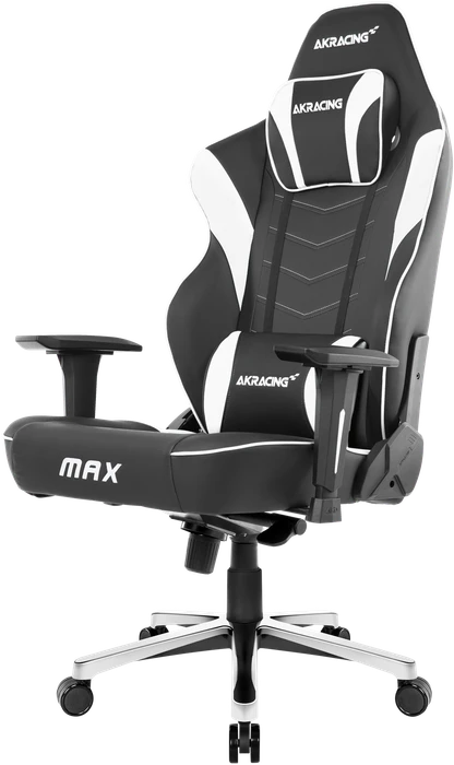 AKRacing Master Max Gamingstuhl, schwarz/weiß