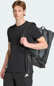 adidas Hybrid Duffelbag Sporttasche carbon/black/reflective silver