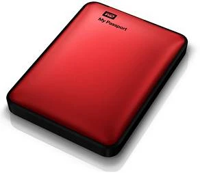 Western Digital WD My Passport rot 1TB, USB 3.0 Micro-B