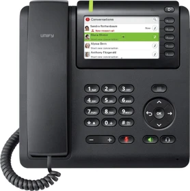 Unify OpenScape Desk Phone CP600 schwarz