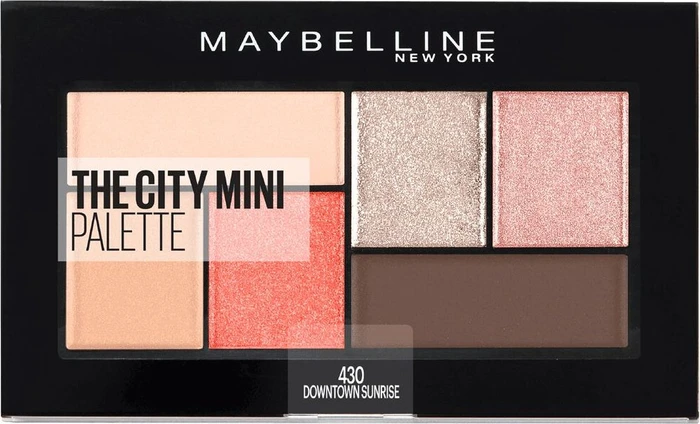Maybelline The City Mini Downtown Sunrise Lidschatten Palette