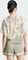 adidas Train Essentials Allover Print Flower Tie-Dye Funktionsshirt kurzarm silver pebble (Damen) Vorschaubild