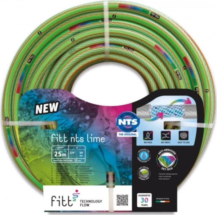 Fitt NTS Lime Gartenschlauch 1", 25m