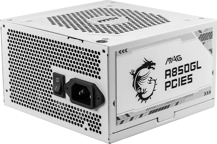 MSI MAG A850GL PCIE5 WHITE 850W, ATX 3.1