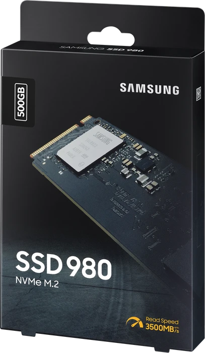 Samsung SSD 980 500GB, M.2 2280 / M-Key / PCIe 3.0 x4
