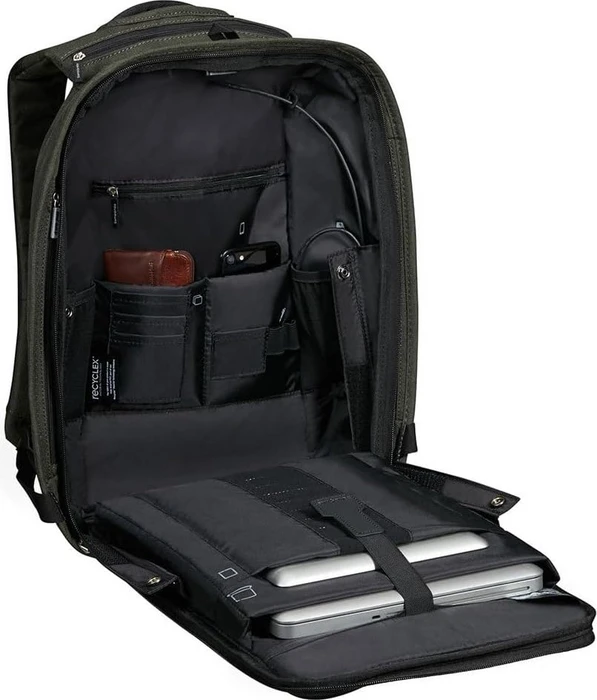 Samsonite Securipak, Backpack, 15.6" Notebook-Rucksack, 44cm, 17l, Foliage Green