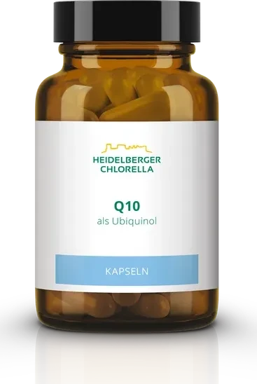 Heidelberger Chlorella Q10 als Ubiquinol Kapseln, 120 Stück