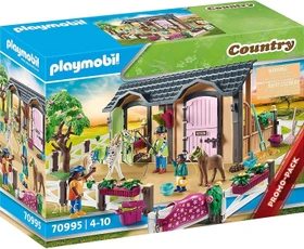 playmobil Country Reitunterricht mit Pferdeboxen