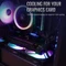 AeroCool Aero One Mini Frost, schwarz, Glasfenster Vorschaubild