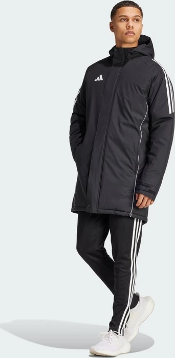 adidas Tiro 24 Stadium Mantel schwarz/weiß (Herren)