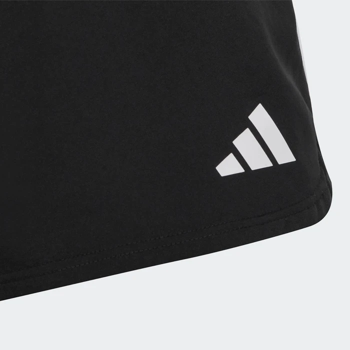 adidas Essentials Aeroready 3-Streifen Trainingshose kurz schwarz/weiß (Junior)