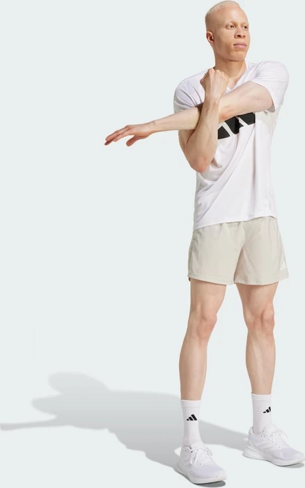 adidas Own The Run Laufhose kurz beige (Herren)