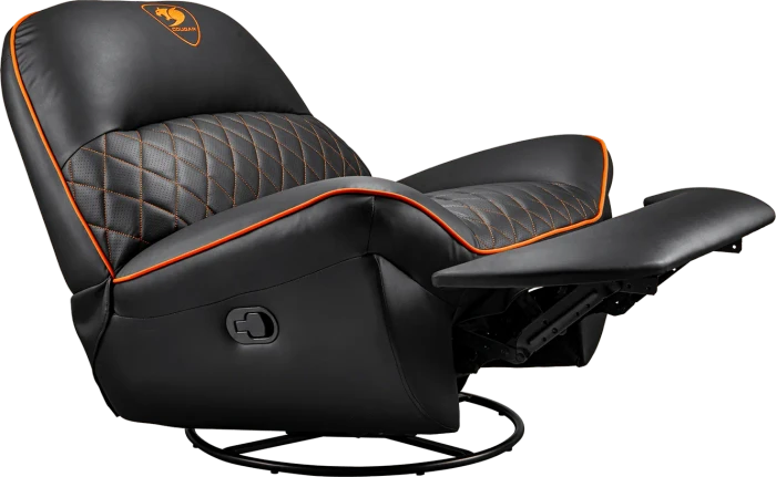 Cougar Overlord CGR-OVL-ORB Gaming-Sofa, schwarz/orange