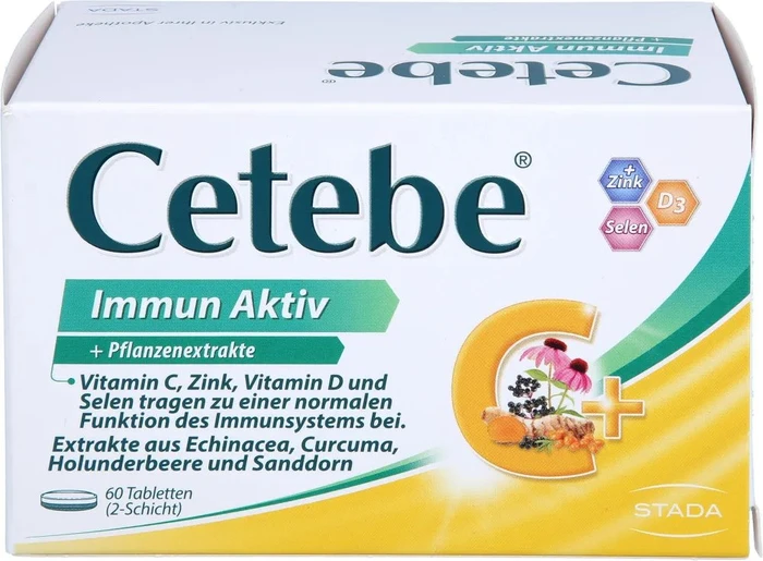 Stada Cetebe Immun Aktiv Tabletten, 60 Stück