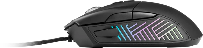 L33T-Gaming Gungnir Gaming Mouse schwarz, USB