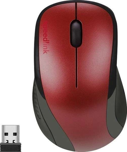 Speedlink Kappa Wireless Mouse schwarz/rot, USB