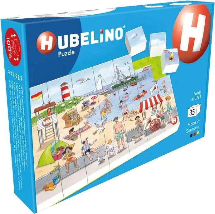 Hubelino Puzzle Ausflug zum Badestrand, 35-tlg.