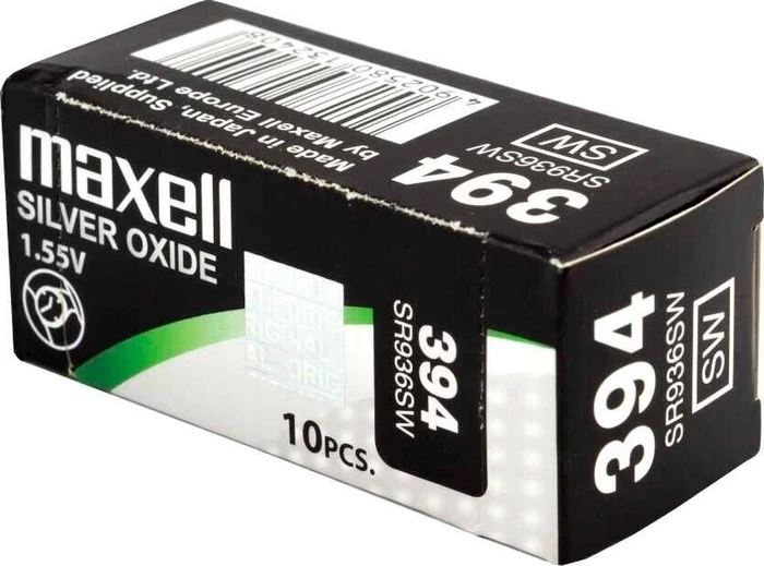 Maxell 394 (SR45/SR936), 10er-Pack