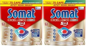 Somat Excellence Premium 5in1 Geschirrspültabs, 75 Stück