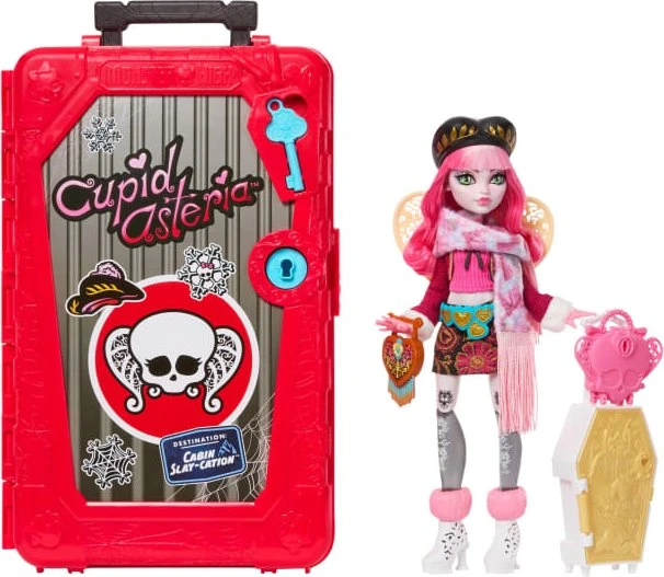 Mattel Monster High - Skulltimate Secrets Hütten-Gruselurlaub - Cupid Asteria