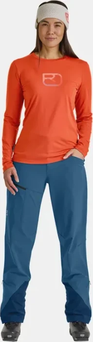 Ortovox Mondeval Skihose lang sea surface (Damen)