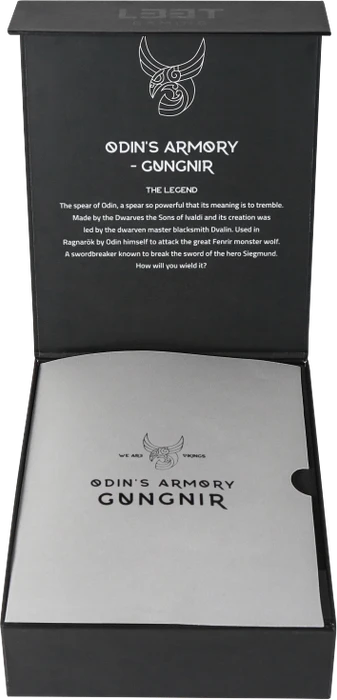 L33T-Gaming Gungnir Gaming Mouse schwarz, USB