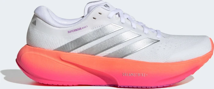 adidas Supernova Rise 3 cloud white/silver metallic/lucid pink (Damen)