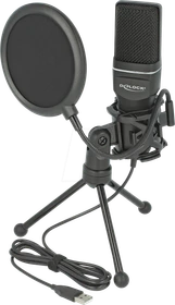 DeLOCK USB Condenser Microphone Set