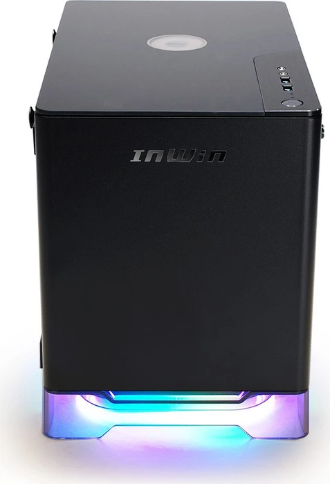 In Win A1 Plus, schwarz, Glasfenster, Mini-ITX, 650W