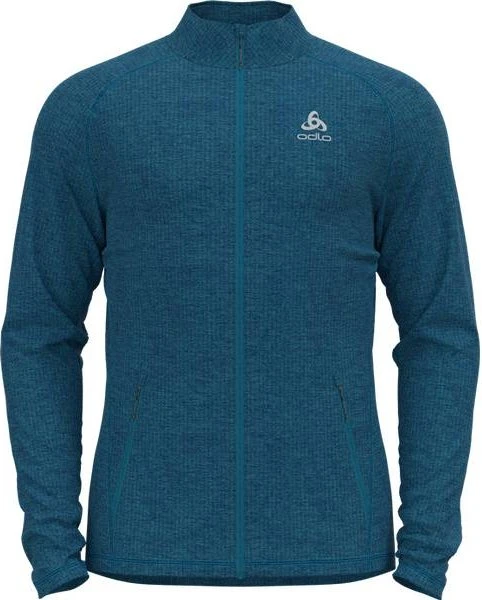 Odlo Tencia Mid Layer Jacke saxony blue melange (Herren)