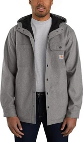 Carhartt Rain Defender Relaxed Fit Heavyweight Hooded Jacke black heather (Herren)