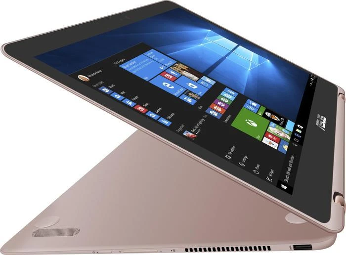 ASUS ZenBook Flip UX360UAK-BB355T, Icicle Gold, Core i7-7500U, 8GB RAM, 256GB SSD, DE