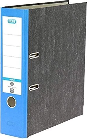 Elba Smart Original Ordner 2-Ring, 80mm, A4, blau, 10er-Pack