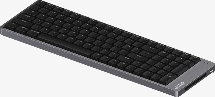 Lofree Flow 2 100, Space Black, LEDs weiß, Kailh LOW PROFILE Pulse, USB/Bluetooth, US