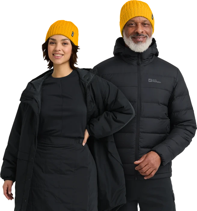 Jack Wolfskin Rib Knit Beanie burly yellow jw