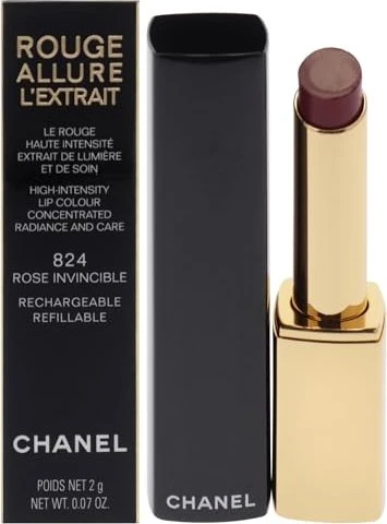 Chanel Rouge Allure L'Extrait Lippenstift nachfüllbar 824 rose invincible, 2g