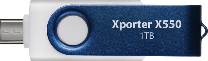 Patriot Xporter X550 1TB, USB-A + USB-C, USB 3.2 Gen 1×1