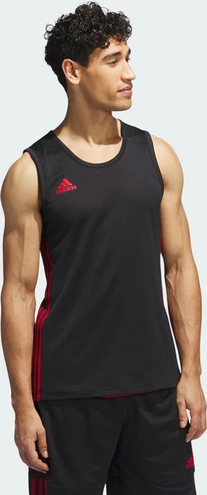 adidas 3G Speed Reversible Trikot ärmellos black/power red (Herren)