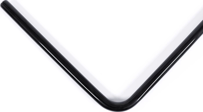 Alphacool Hardtube 13/10mm 90° 20/40cm Deep Black, schwarz verchromt