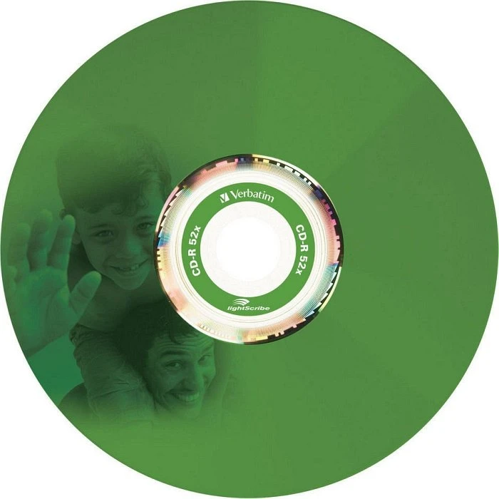 Verbatim Azo Lightscribe Colour CD-R 80min/700MB, Lightscribe, 10er Slimcase