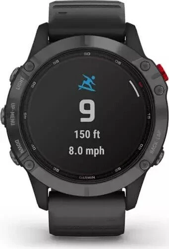 Garmin Fenix 6 Pro Solar slate grey/black