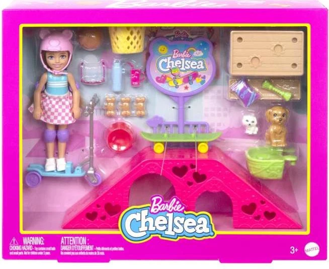 Mattel Barbie - Chelsea Skatepark Spielset