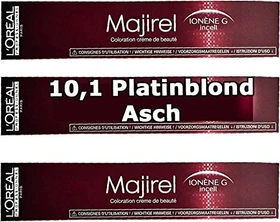 L'Oréal Majirel Haarfarbe 10.1 platinblond asch, 50ml