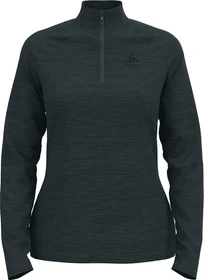 Odlo Essentials Ceramiwarm Mid Layer Funktionsshirt langarm india ink melange (Damen)