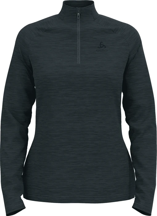 Odlo Essentials Ceramiwarm Mid Layer Funktionsshirt langarm india ink melange (Damen)