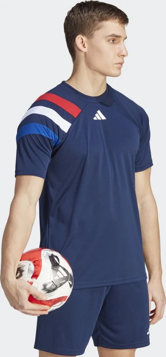 adidas Fortore 23 Trikot kurzarm team navy blue 2/team collegiate red/royal blue (Herren)
