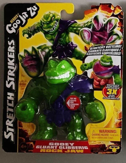 Moose Toys Heroes of Goo Jit Zu - Stretch Stikers Rock Jaw